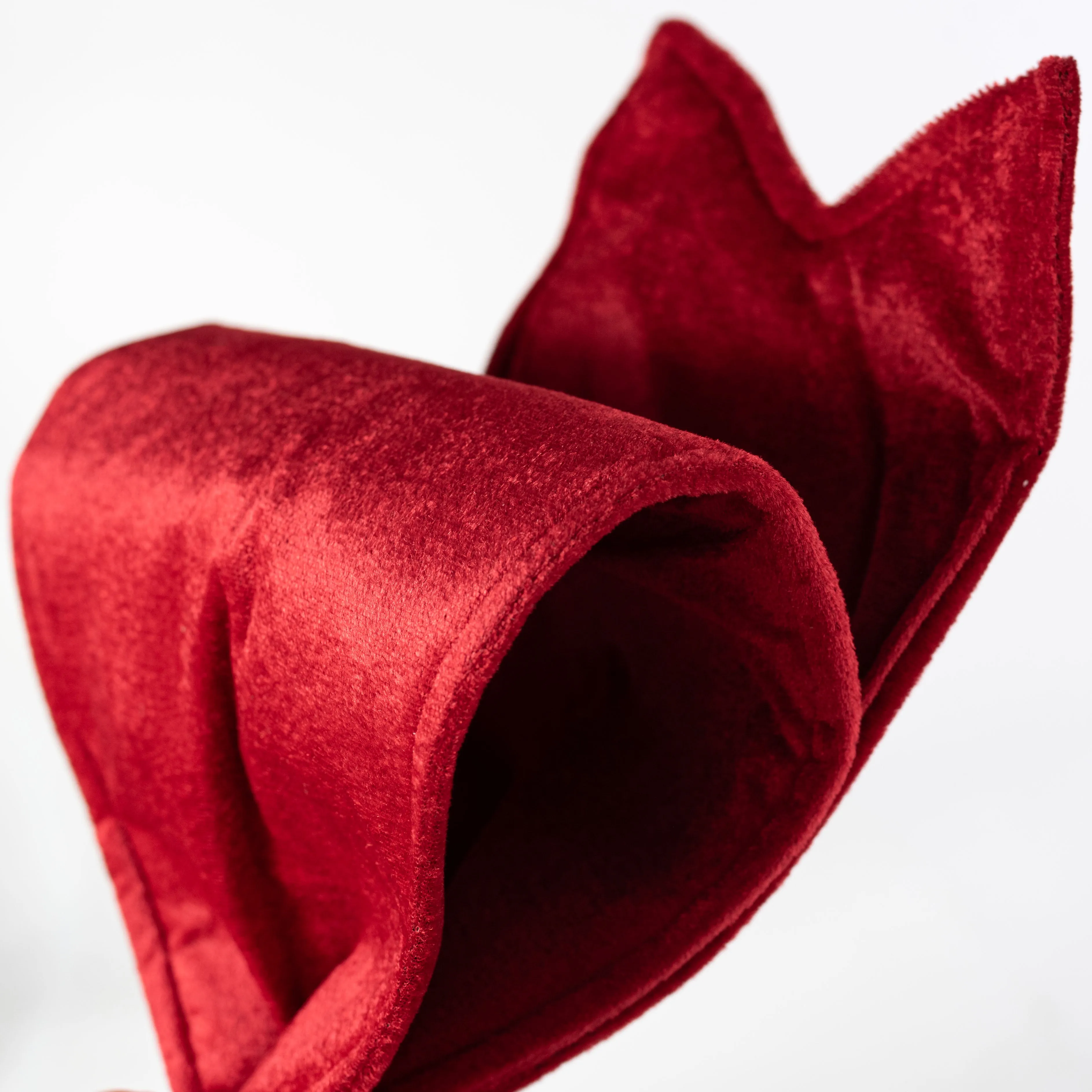 24" Velvet Bow Ornament: Red