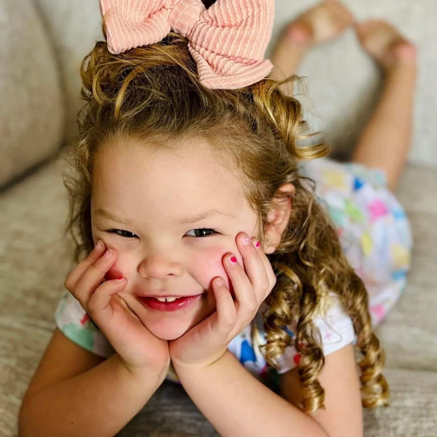 Cozy Ribbed Party Bows