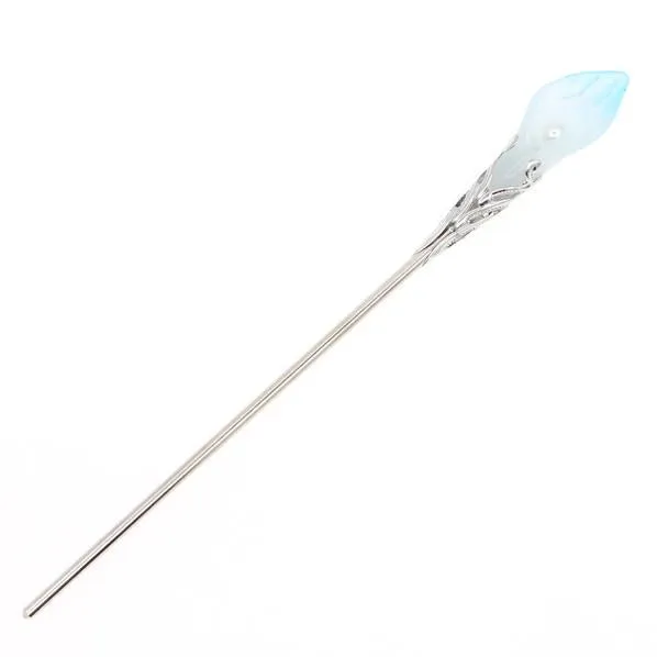 Glass Lampwork Beads Calla Lily Hair Stick