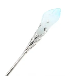 Glass Lampwork Beads Calla Lily Hair Stick