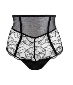 Lise Charmel 'Soir de Venise' Noir Diamant (Black) Retro High Brief