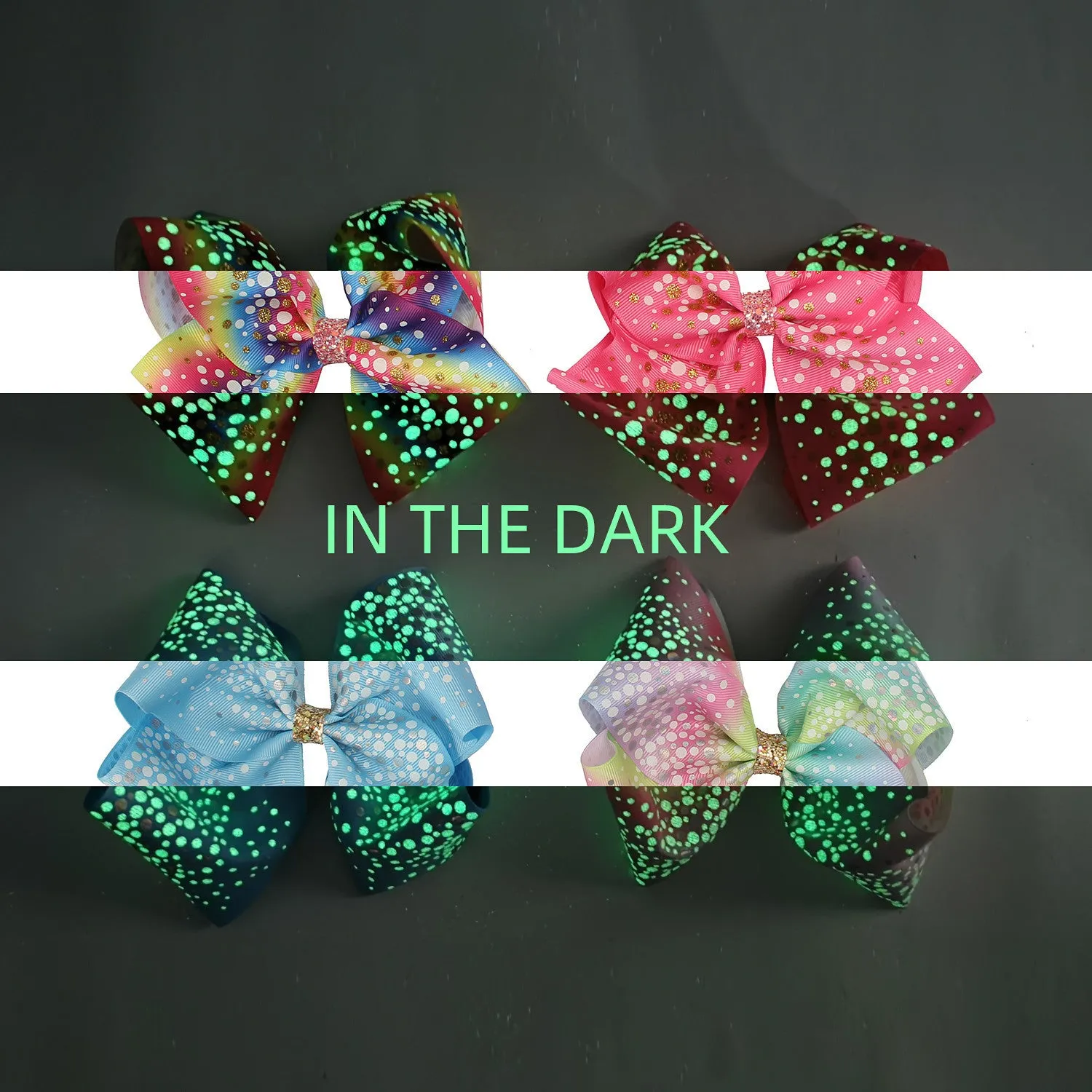 Luminous Hair Bow Ribbon