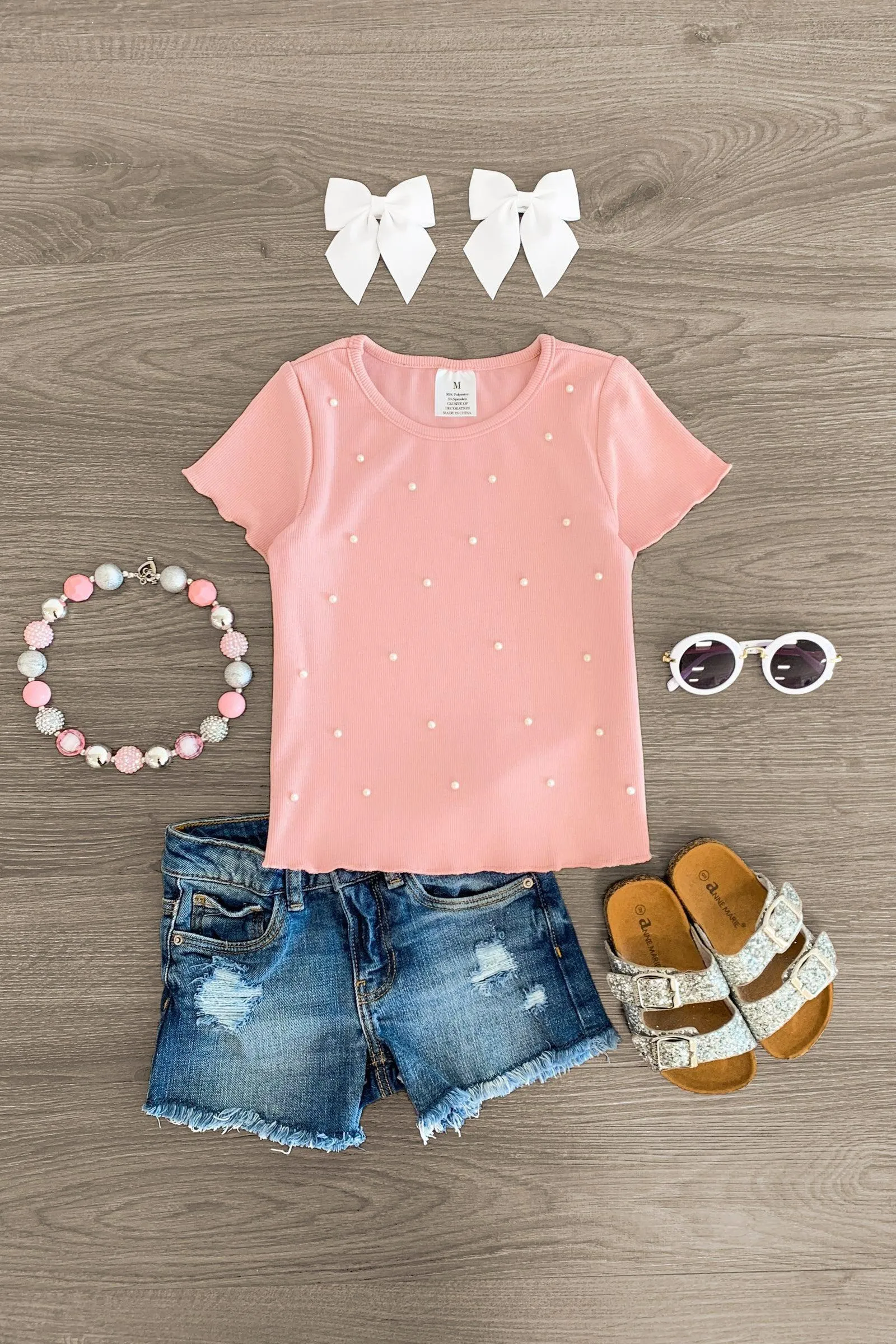 Pastel & Pearls Top