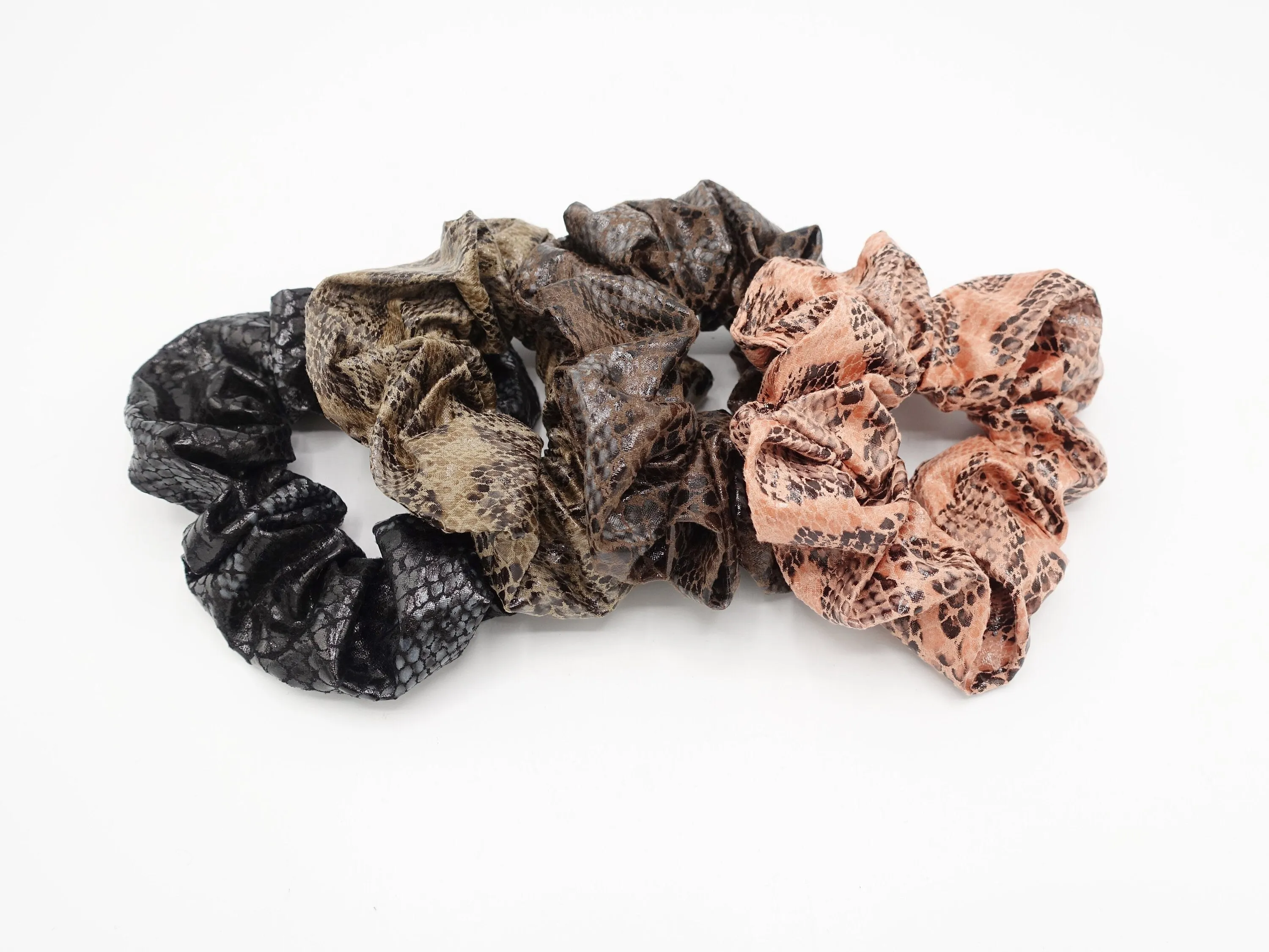 python print scrunchies medium animal print scrunchie women hair accessory