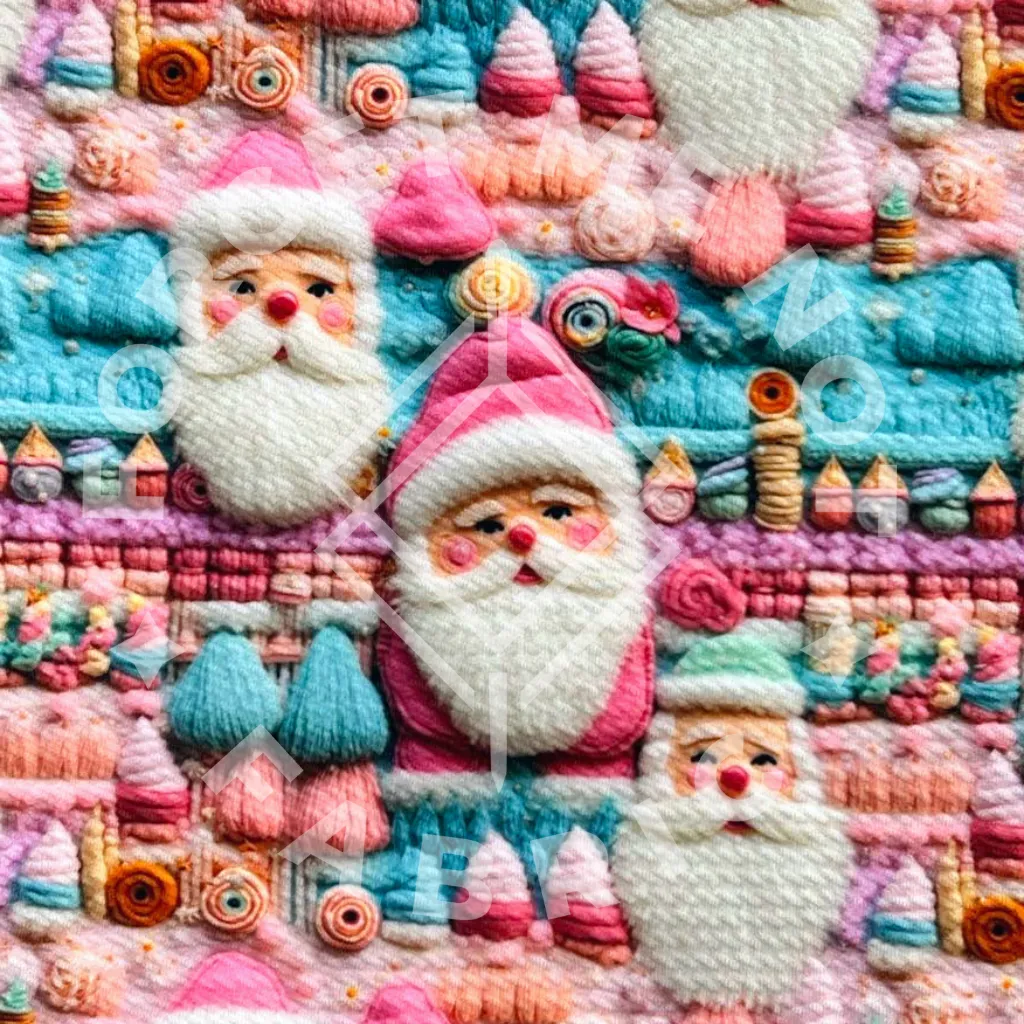 Santa Pastel, Bullet Fabric