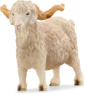 Schleich Farm World New 2024 Farm Animal Toy Angora Goat Figurine