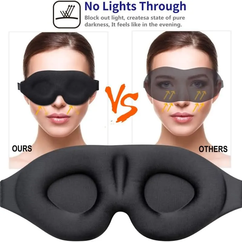 Silk Sleep Mask, Eye Mask for Sleeping, Ultimate Comfortable
