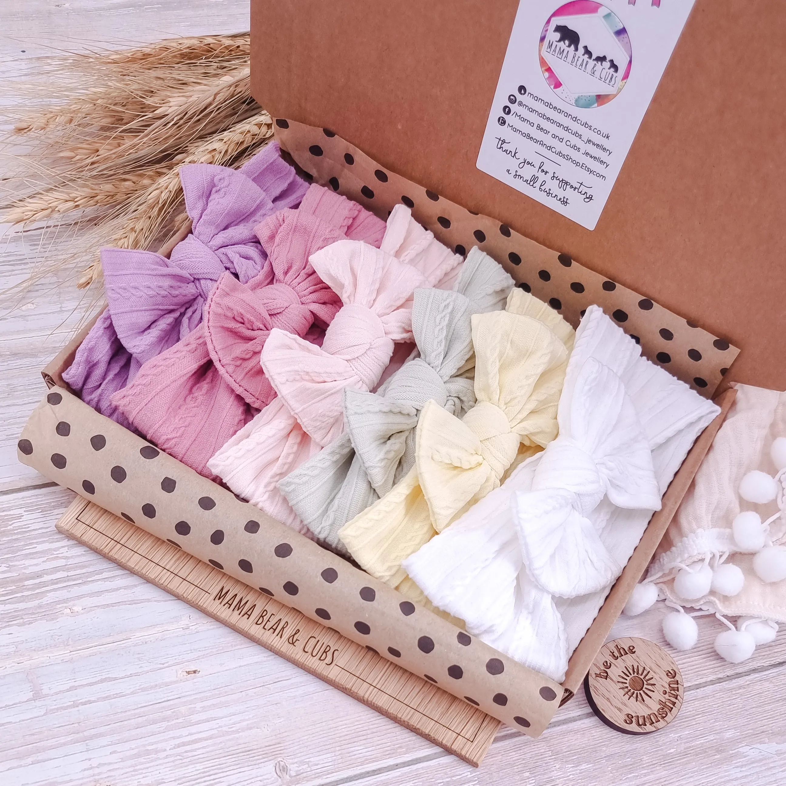 Spring Pastel Bow Box