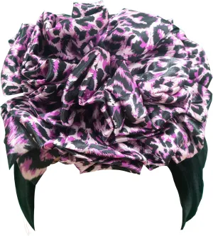 TouchUps Hair Bun Cap Hair Protection Head Wrap Hairbun Cap Wrap African Turban Pattern Headwrap Headscarf