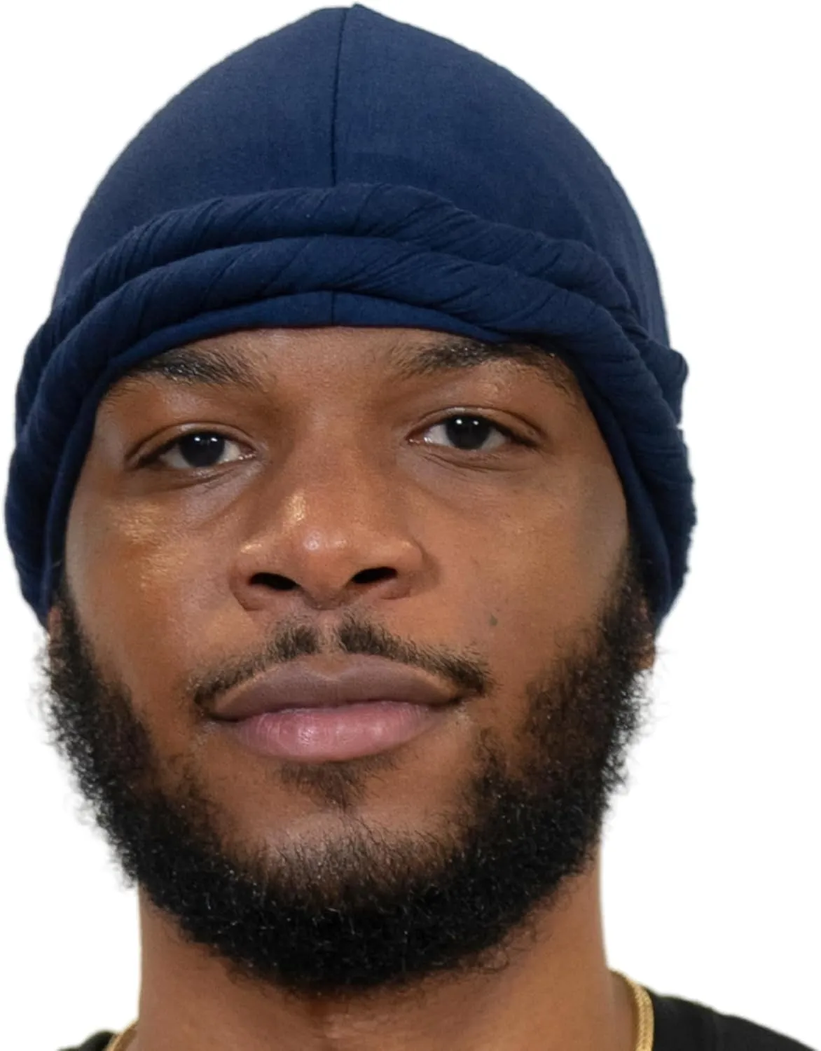 Veeta Superior Halo Turban Silk Satin Lined Head Wrap, Pre-Tied Turban for Men & Women, Turban Durag Wave Cap