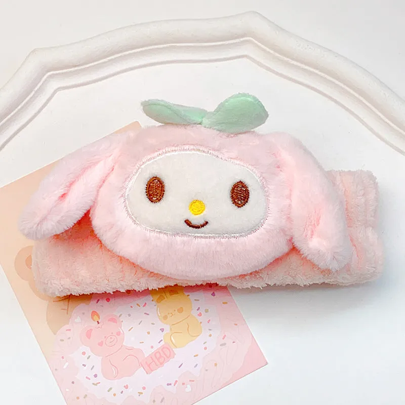 Wholesale Cute Cartoon Plush Elastic Headband JDC-HD-HengX001